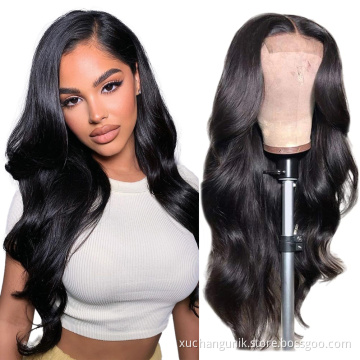 Cheap Wholesale Hair Wigs Human Lace Front Closure Body Wave Full Virgin Brazilian Cuticle Aligned Lace Closure Human Hair Wig
